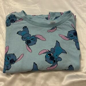 Stitch t shirt cropped